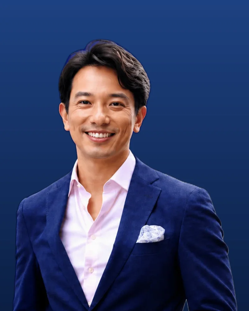 Zhi Wei, PropNex Realty, at a condo near Orchard